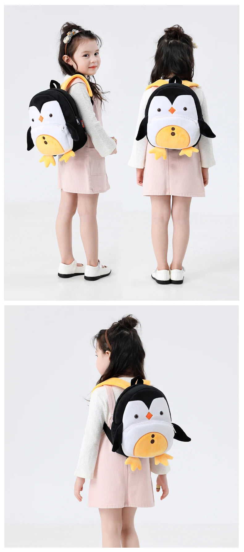 Cartoon cute backpack boy girl school backpack outing leisure bag