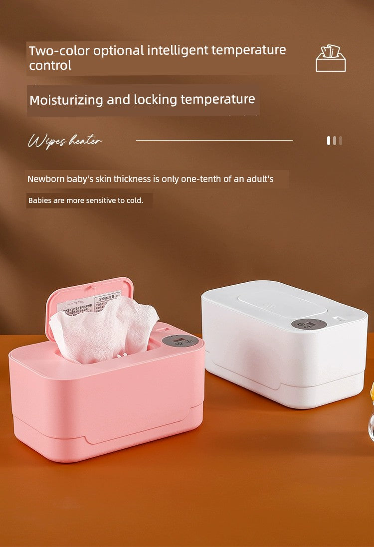 SnuggleWarm USB Baby Wipe Heater with Moisturizing & Constant Temperature