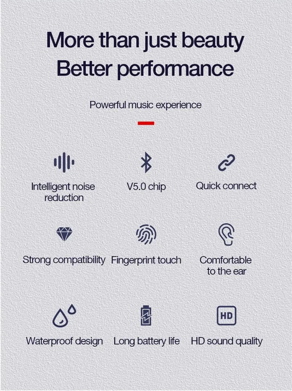 Original Lenovo Air Pro 6 TWS Wireless Bluetooth Earphones Pods Android Apple IPhone