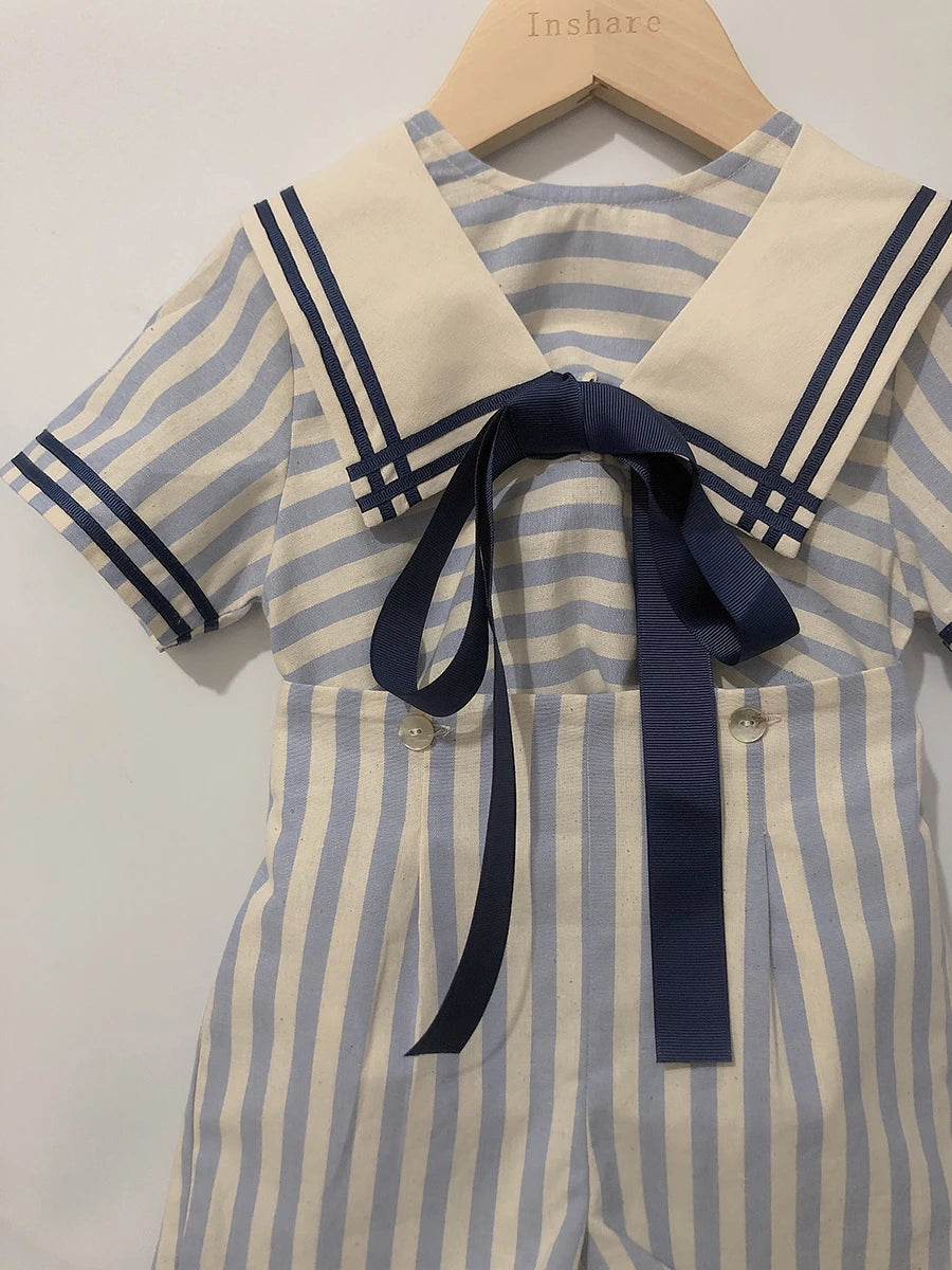 Boys Girls Short Sleeve Outfit Birthday Dress