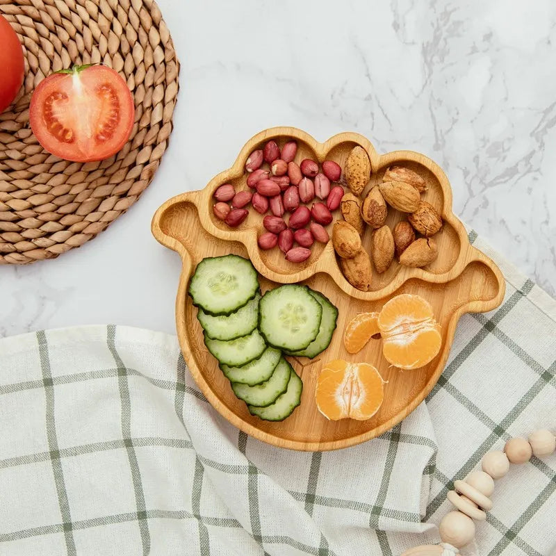 Bamboo Buddies: Safe Feeding 4 piece Dinner Set