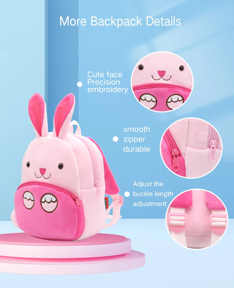 Cartoon cute backpack boy girl school backpack outing leisure bag