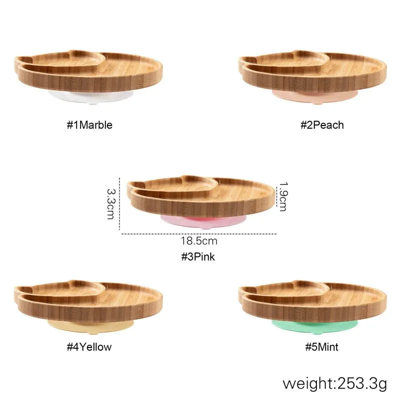 Bamboo Buddies: Safe Feeding 4 piece Dinner Set