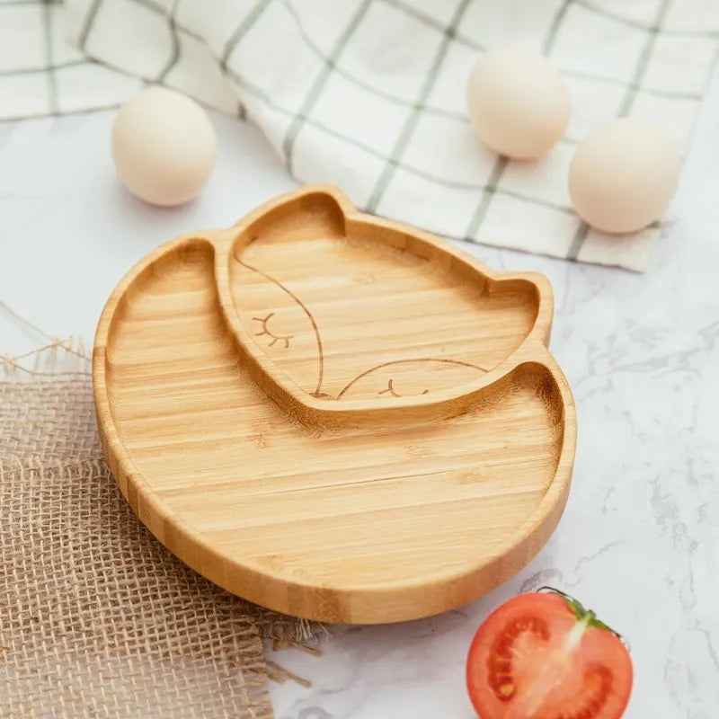Bamboo Buddies: Safe Feeding 4 piece Dinner Set