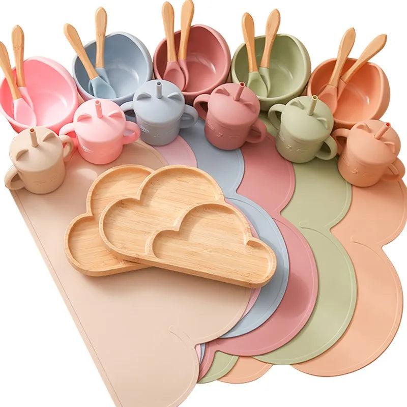 Bamboo Buddies: Safe Feeding 4 piece Dinner Set
