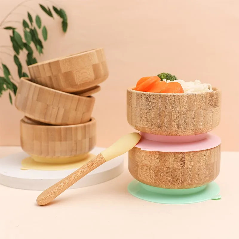 Bamboo Buddies: Safe Feeding 4 piece Dinner Set