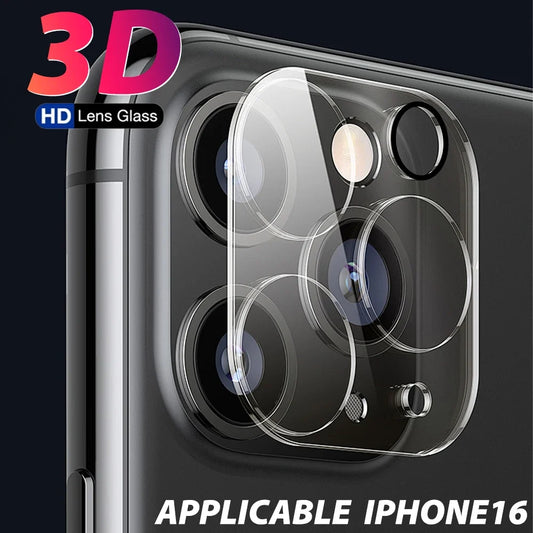 1-5PCS Camera Lens Protector Clear Protection Tempered Glass Lens Films for IPhone 16 ProMax 16 Plus 15 Pro 15 14 Plus 13 Mini