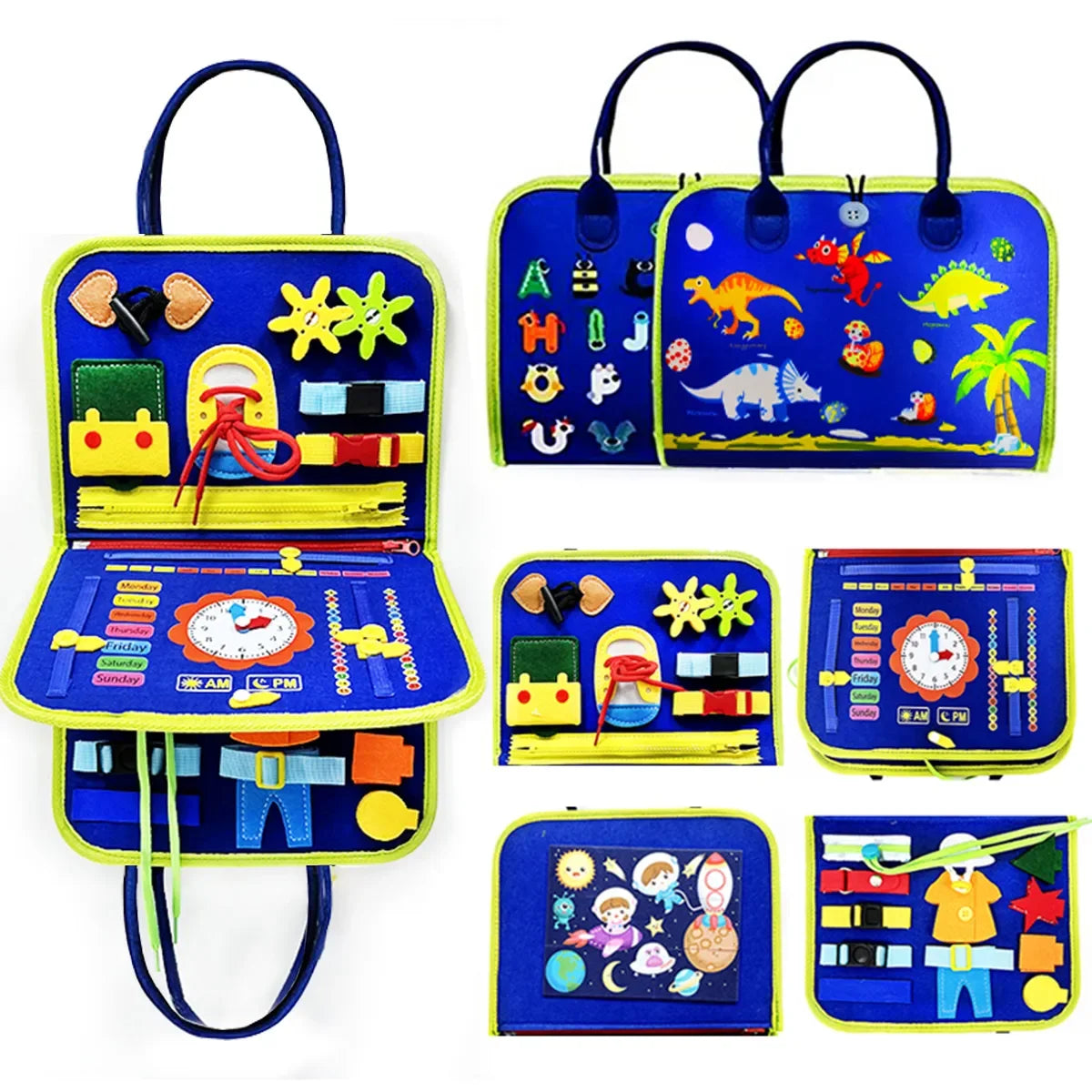 Kids preschool Busy Board Montessori Toys