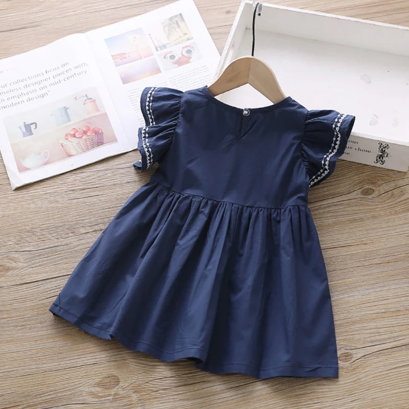 Sweet Ruffle Princess Dress 1-6Years