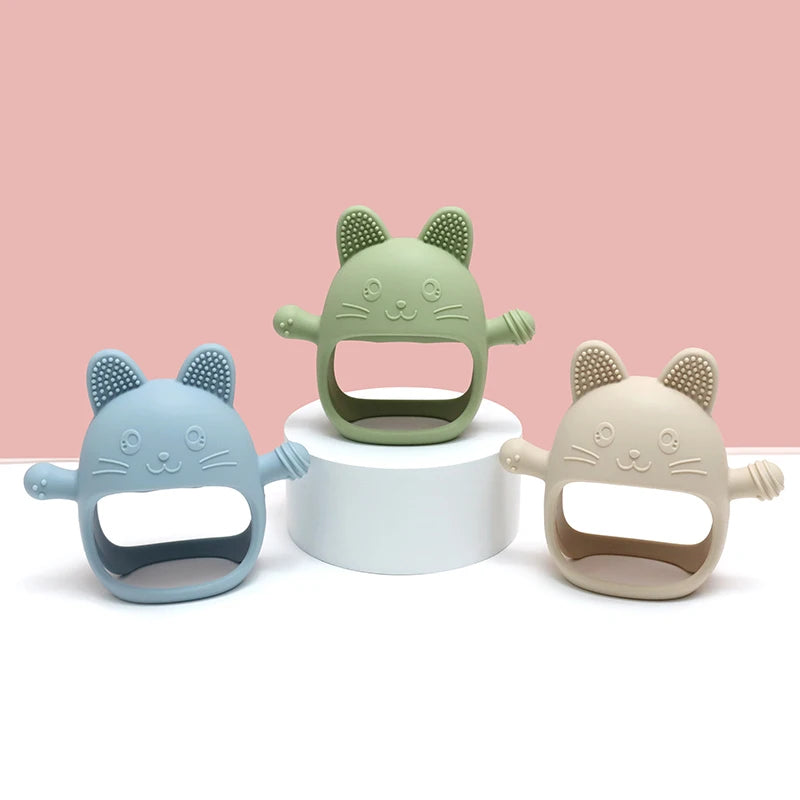 Silicone Baby Teether Gloves - BPA Free