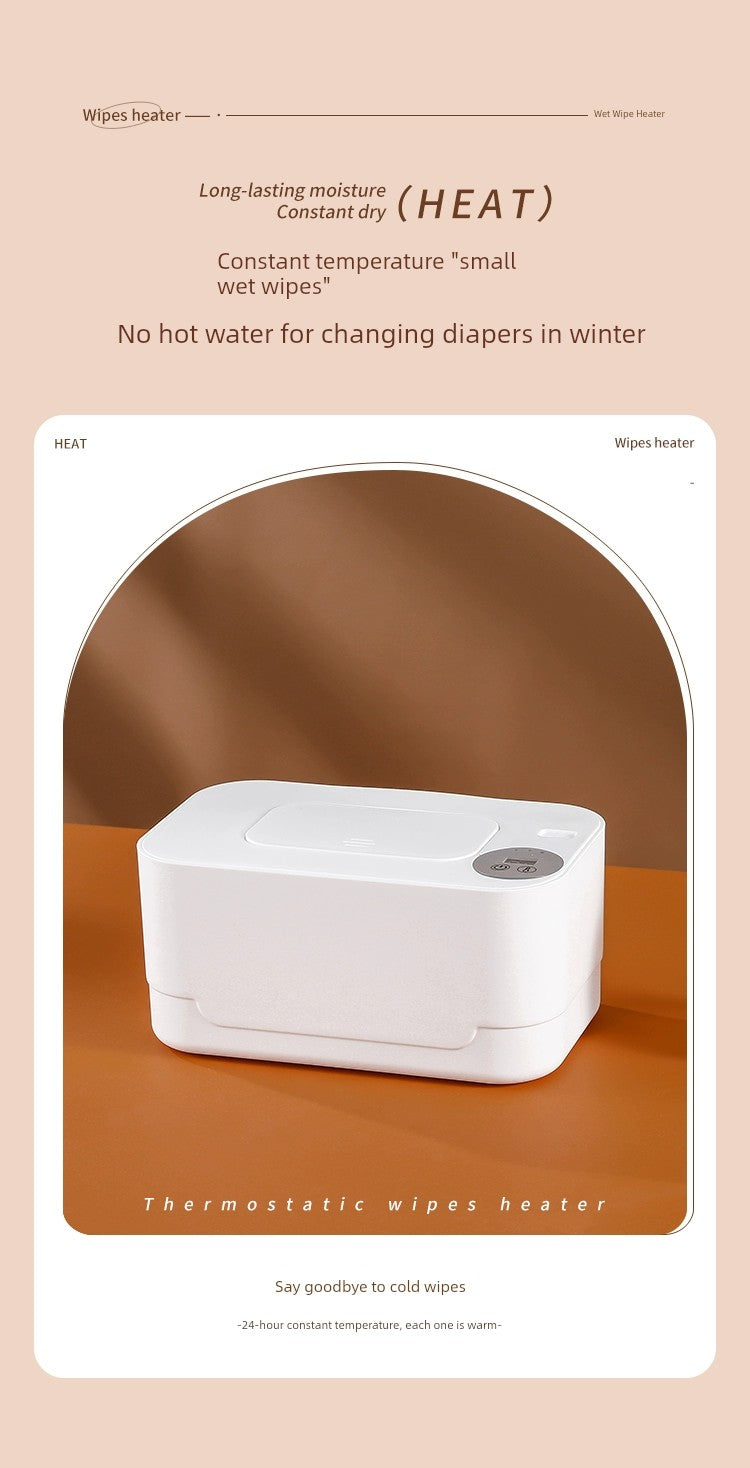 SnuggleWarm USB Baby Wipe Heater with Moisturizing & Constant Temperature