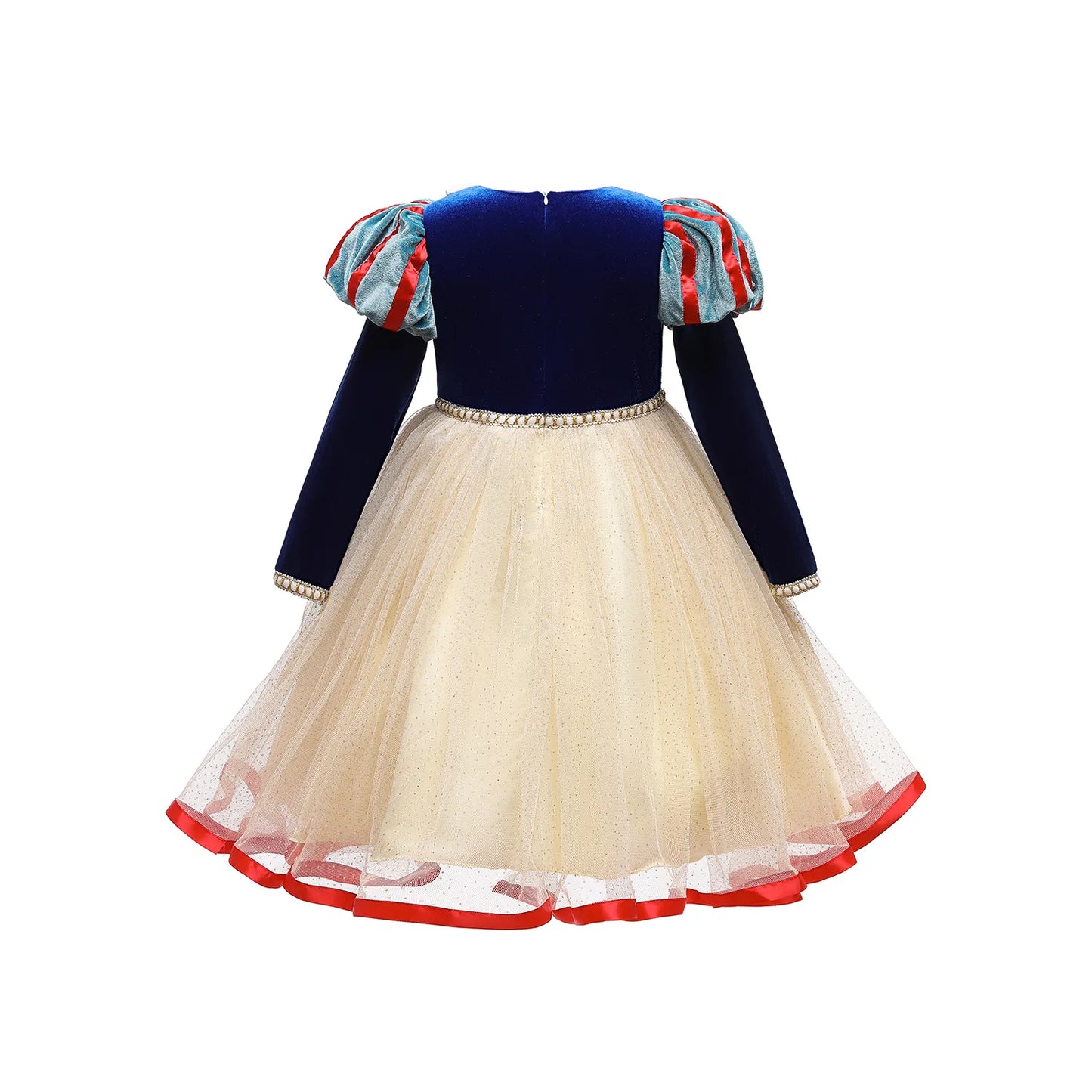 Royal Snow Velvet Princess Gown