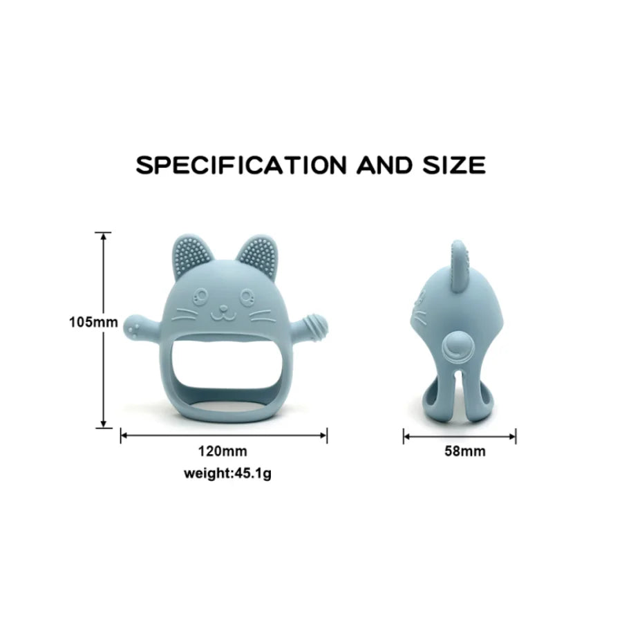 Silicone Baby Teether Gloves - BPA Free