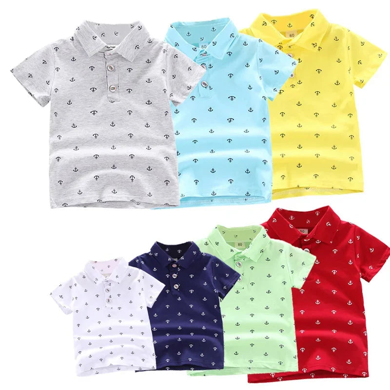 Boys Fashion Cotton Shirt Tops