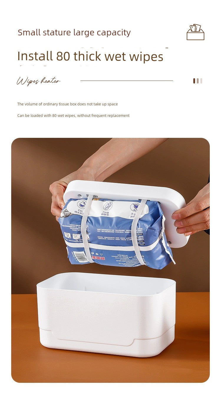 SnuggleWarm USB Baby Wipe Heater with Moisturizing & Constant Temperature