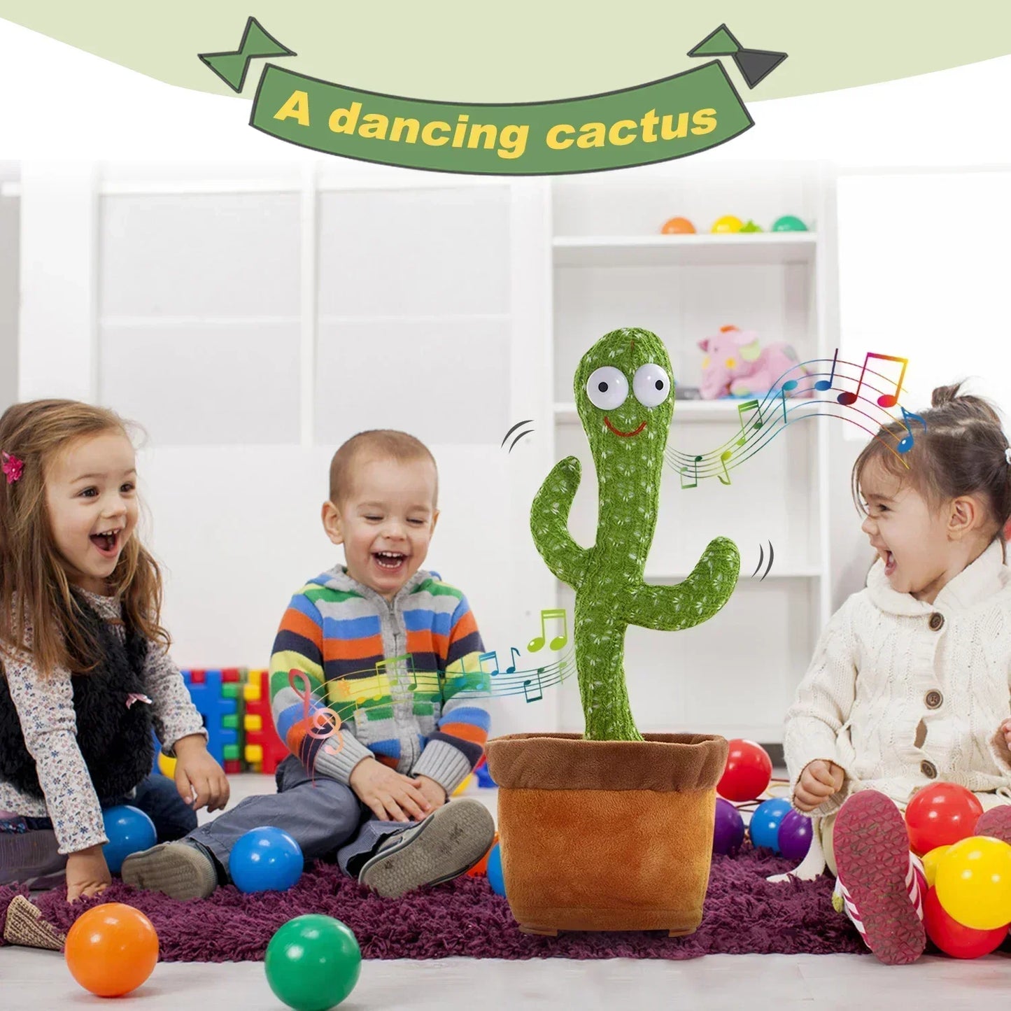 A talking cactus toy for Kids