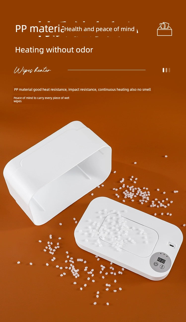 SnuggleWarm USB Baby Wipe Heater with Moisturizing & Constant Temperature