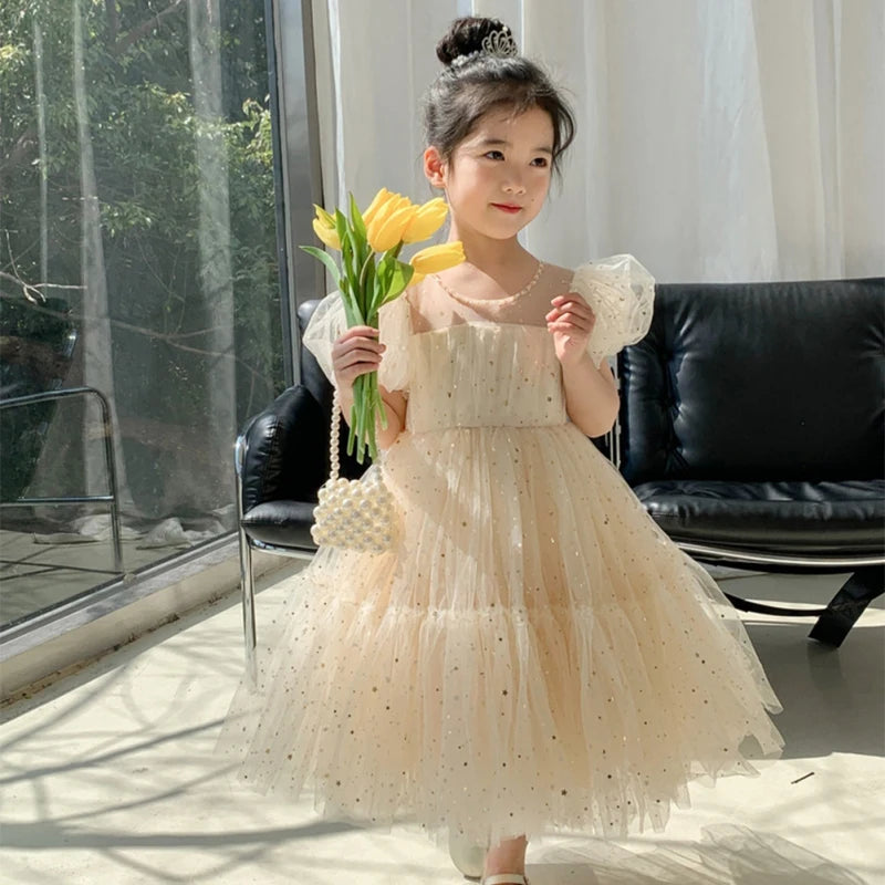 Toddler Girls Summer Princess  Dress