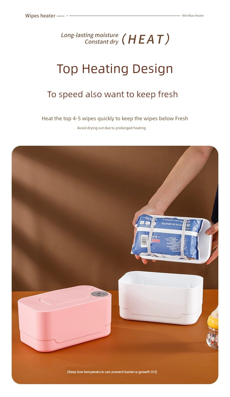 SnuggleWarm USB Baby Wipe Heater with Moisturizing & Constant Temperature