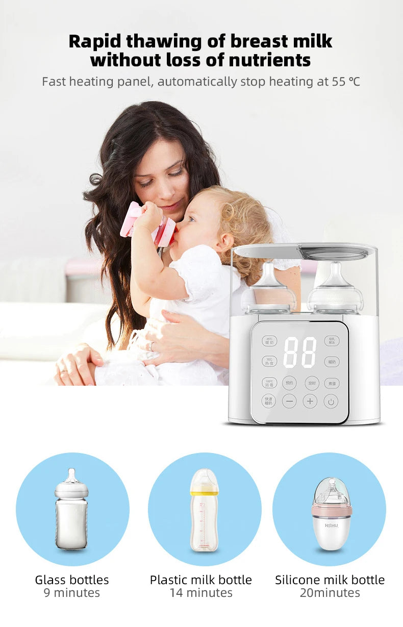 Fast Multi-Function Baby Bottle Warmer