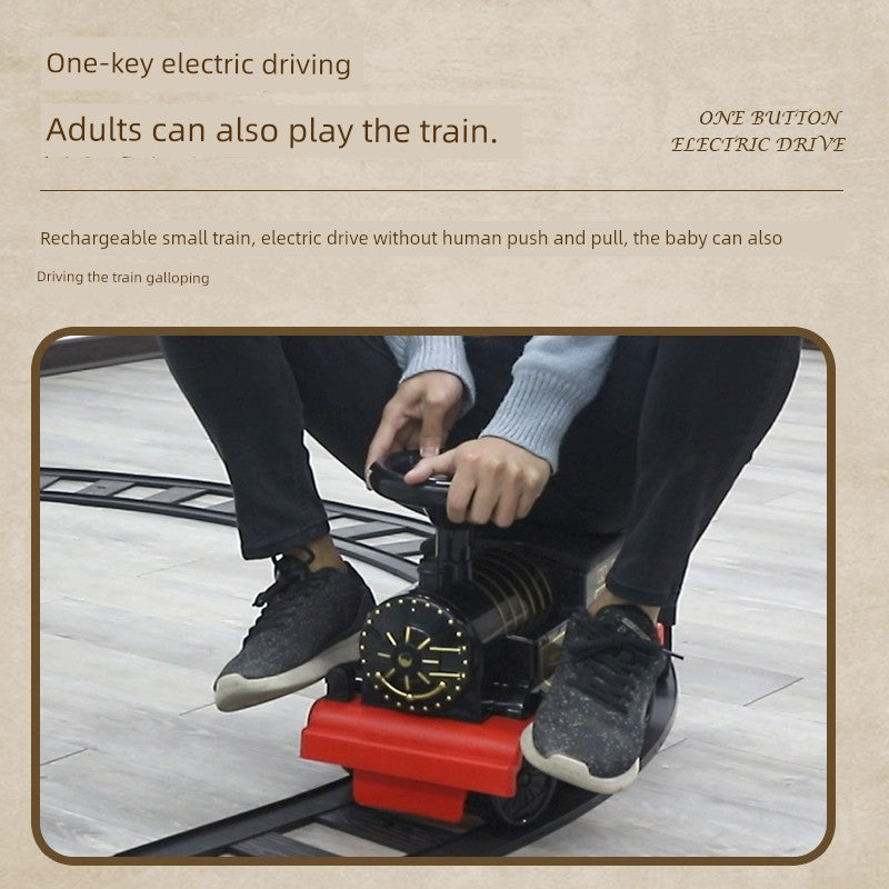 Large 2 Kids Electric 3 Manned Train Can Sit 4 Rail Car 5 Remote-Control Automobile 6-Year-Old Boy Toy Car