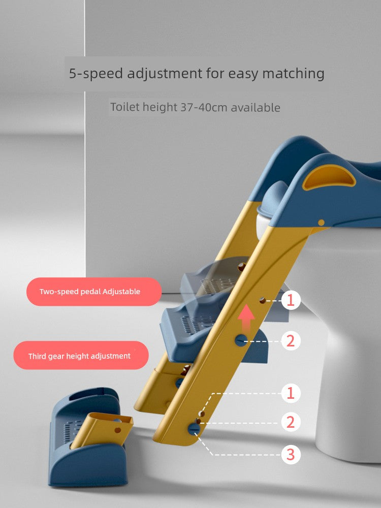 Potty Training Seat with Step Stool Ladder,Befol Potty Training Toilet for Kids Boys Girls,Toddlers-Comfortable Safe Potty Seat with Anti-Slip Pads Ladder