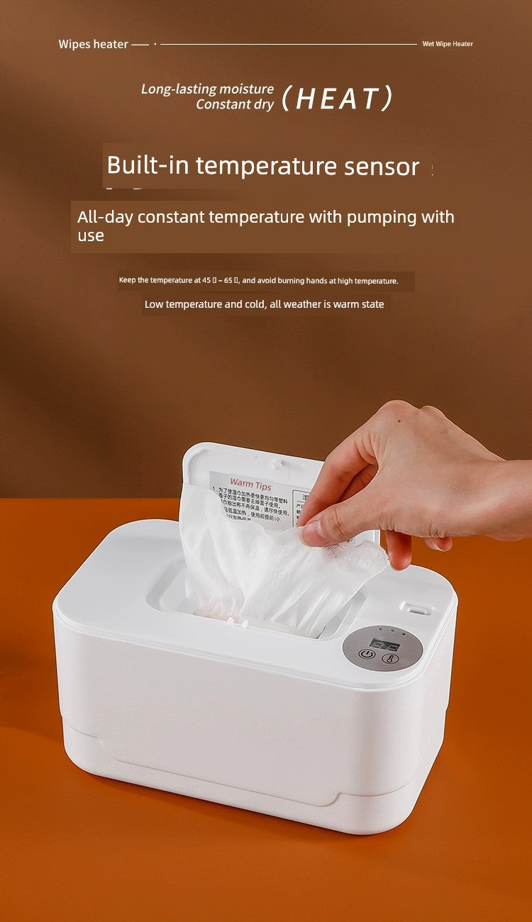 SnuggleWarm USB Baby Wipe Heater with Moisturizing & Constant Temperature