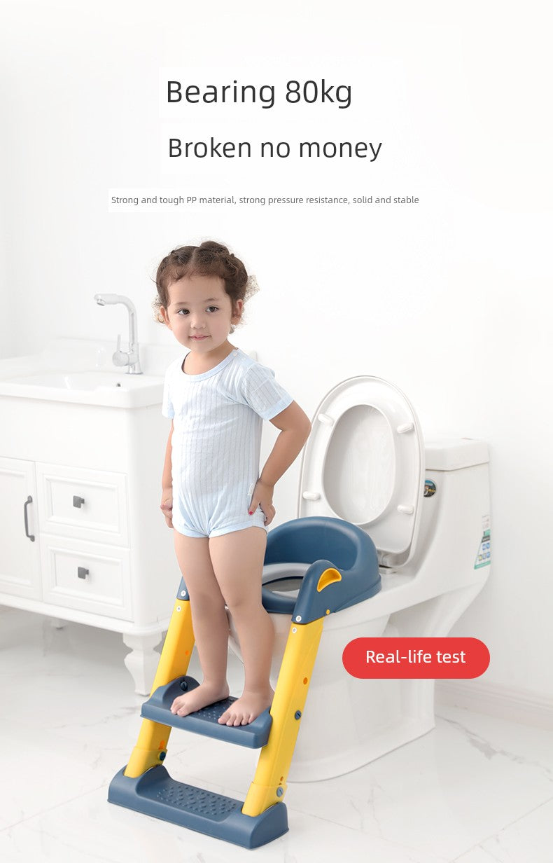 Potty Training Seat with Step Stool Ladder,Befol Potty Training Toilet for Kids Boys Girls,Toddlers-Comfortable Safe Potty Seat with Anti-Slip Pads Ladder