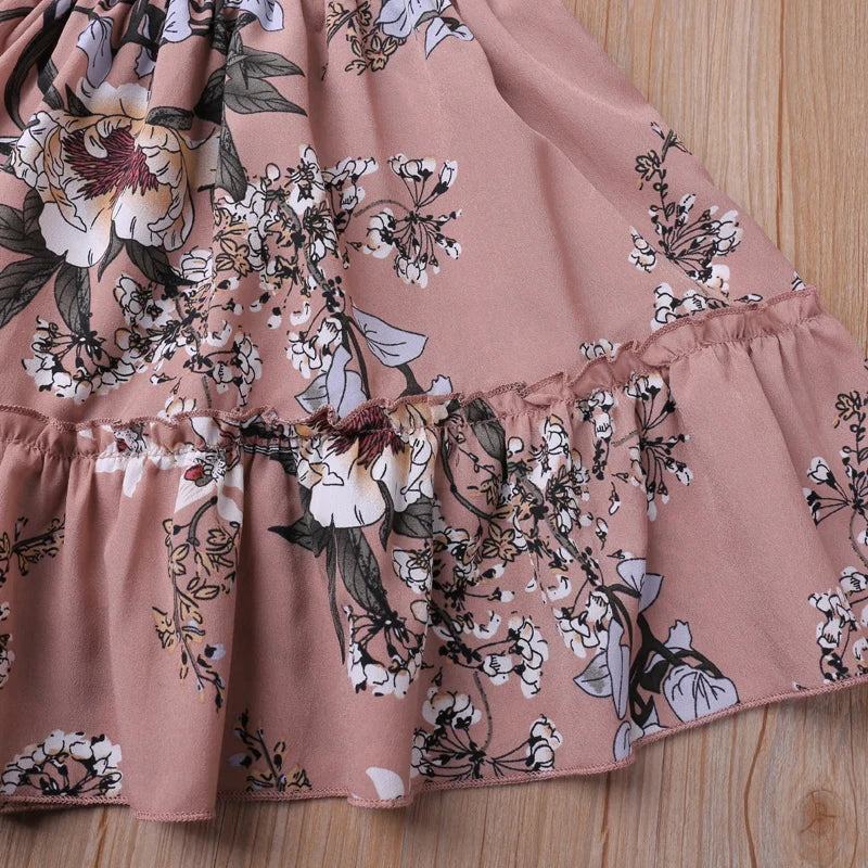 Twirl 'n' Bloom Dress For 2-6 Years
