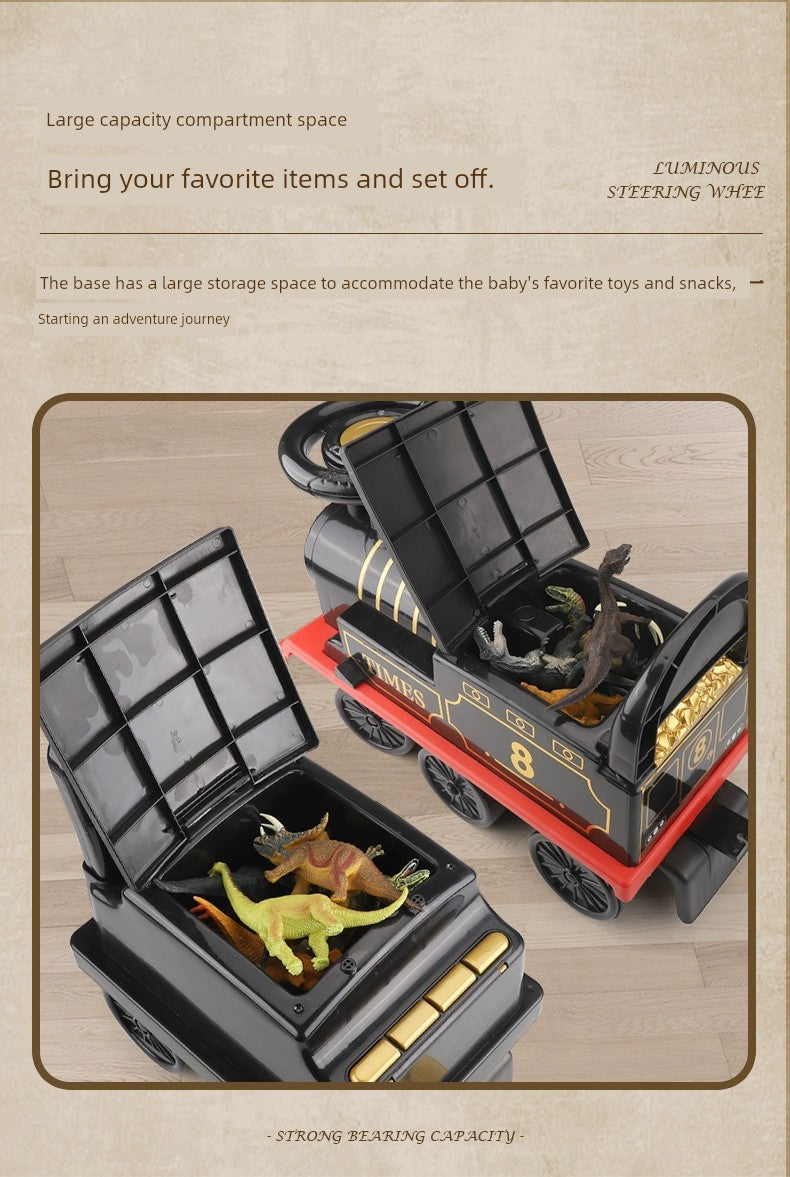 Large 2 Kids Electric 3 Manned Train Can Sit 4 Rail Car 5 Remote-Control Automobile 6-Year-Old Boy Toy Car