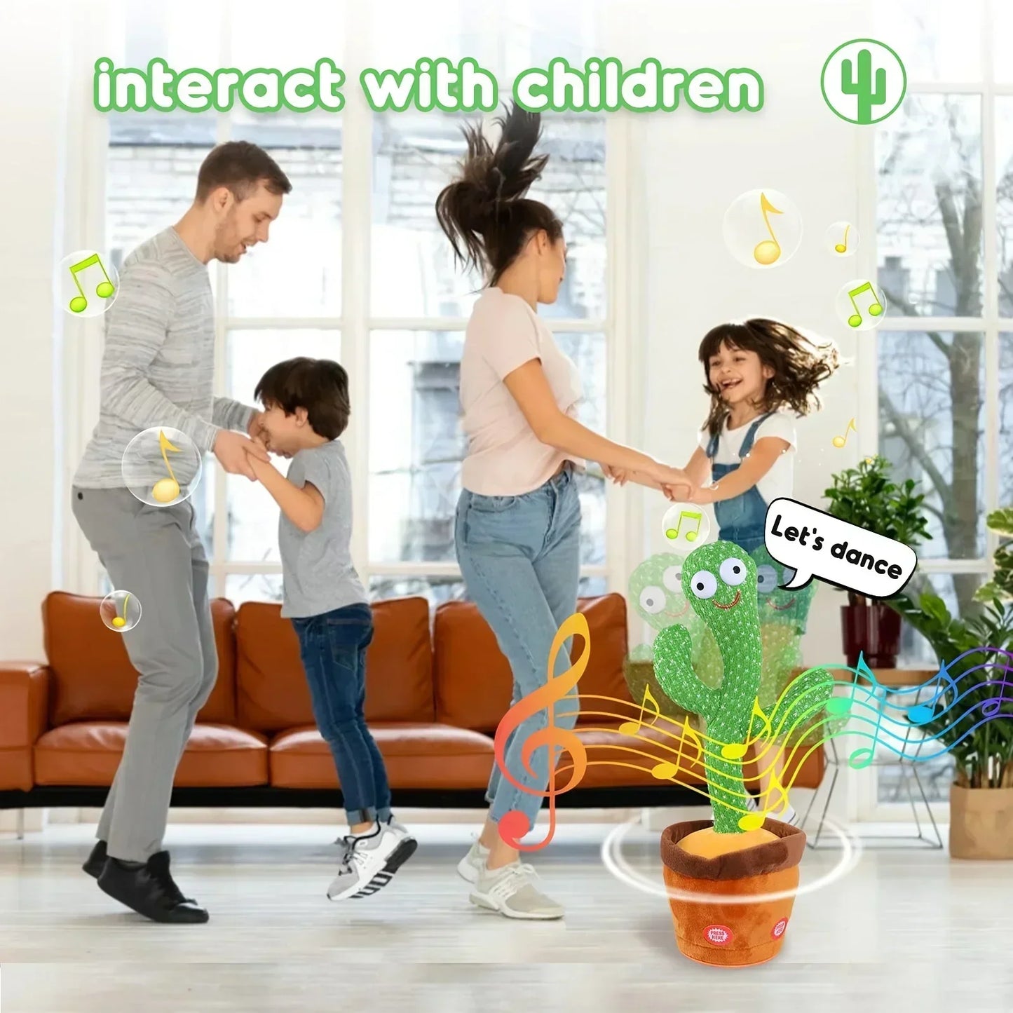 A talking cactus toy for Kids