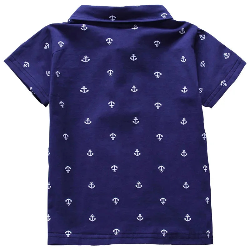 Boys Fashion Cotton Shirt Tops