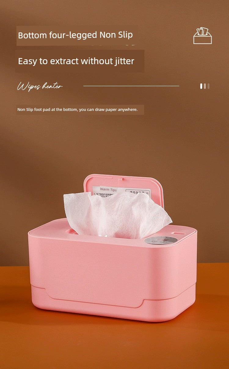 SnuggleWarm USB Baby Wipe Heater with Moisturizing & Constant Temperature