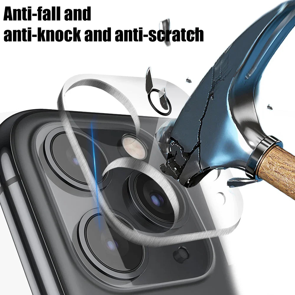 1-5PCS Camera Lens Protector Clear Protection Tempered Glass Lens Films for IPhone 16 ProMax 16 Plus 15 Pro 15 14 Plus 13 Mini