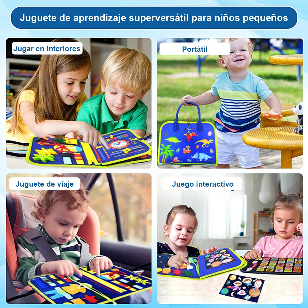 Kids preschool Busy Board Montessori Toys