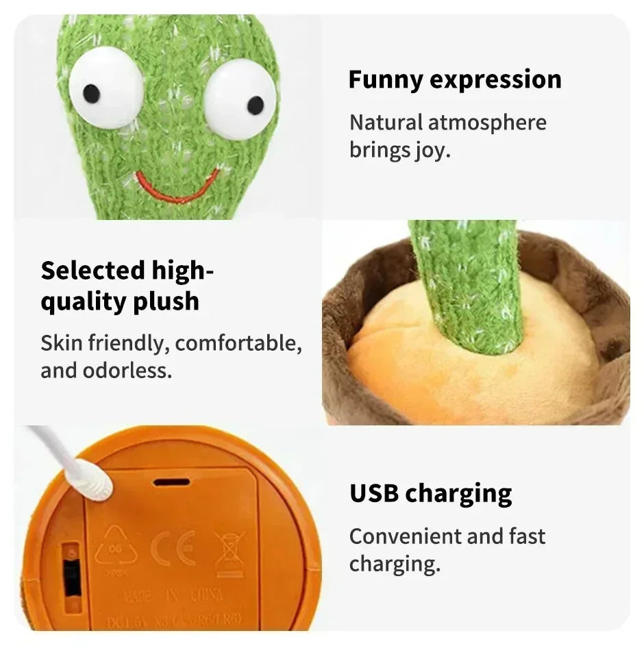A talking cactus toy for Kids
